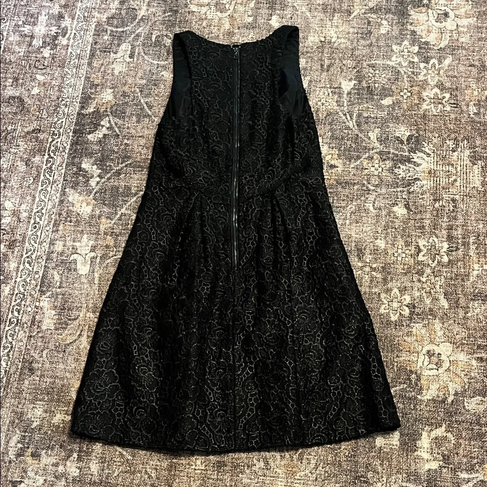 leifsdottir Little Black Lace Sleeveless Party Dress - Picture 3 of 4